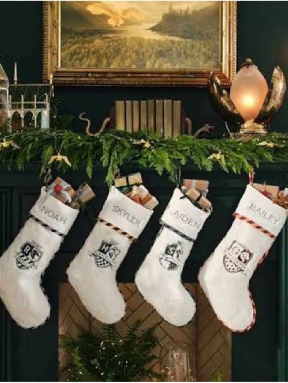 Pottery Barn Teen Harry Potter Hufflepuff Fur Stocking BNWT